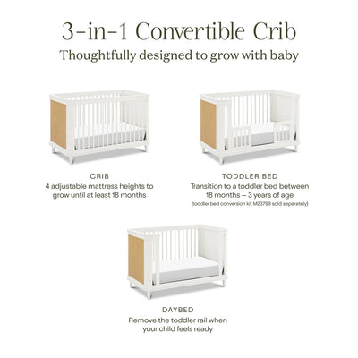Namesake Marin 3 in 1 Convertible Crib