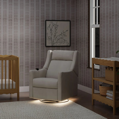 Babyletto Kiwi Deluxe Power Glider Recliner w/ Heat & Massage