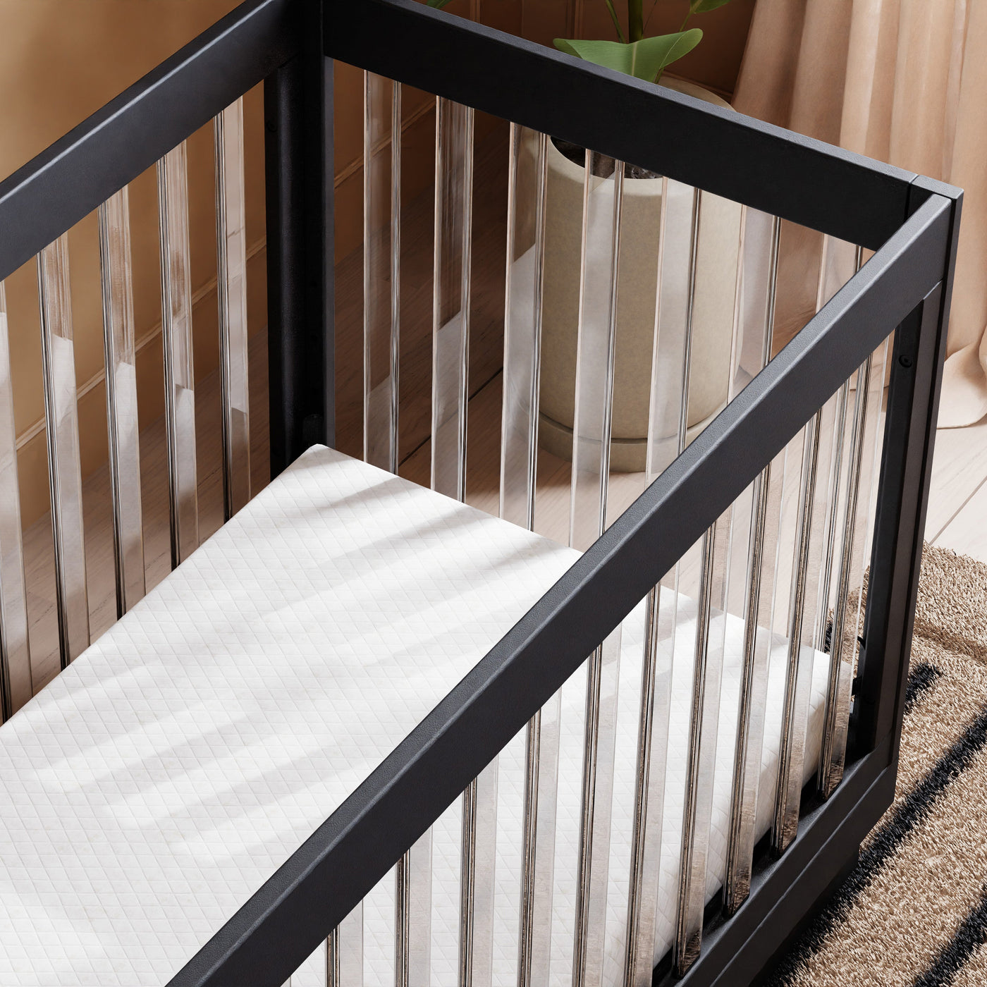 Babyletto Harlow Acrylic 3-in-1 Convertible Crib