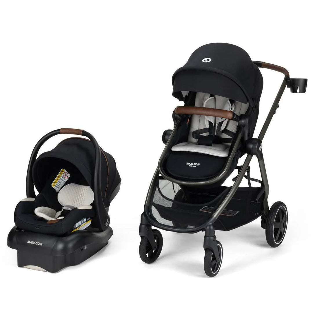 maxi cosi onyx sand Maxi-Cosi Zelia Luxe 5-in-1 Modular Travel System