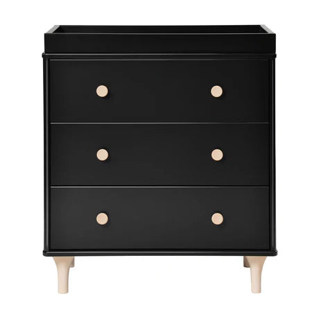 Babyletto Lolly 3 Drawer changer dresser with removable changing tray