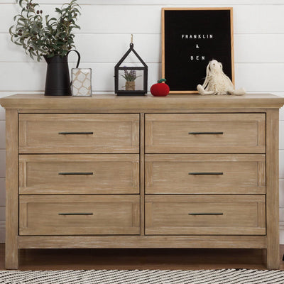 Monogram Emory Farmhouse 6 Drawer Dresser