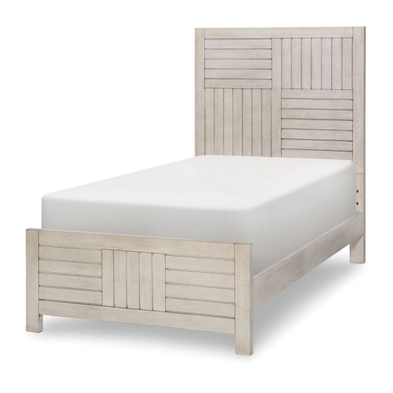 Legacy Classic Kids Summer Camp Panel Bed - White, Twin