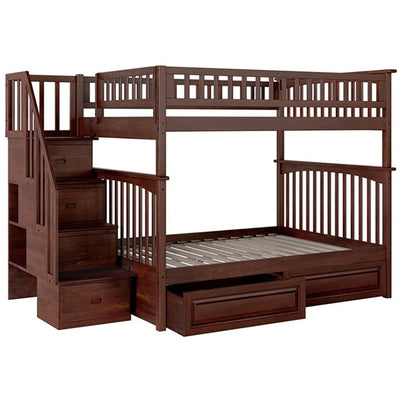 Atlantic Furniture Columbia Staircase Bunk Bed