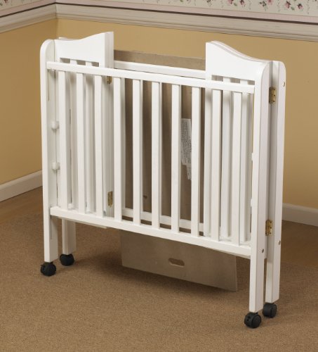 Orbelle Noa Three Level Portable Crib White