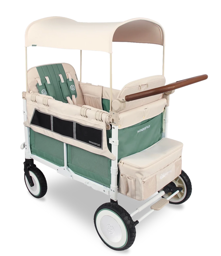 Wonderfold VW4 Volkswagen Stroller Wagon Sage Green