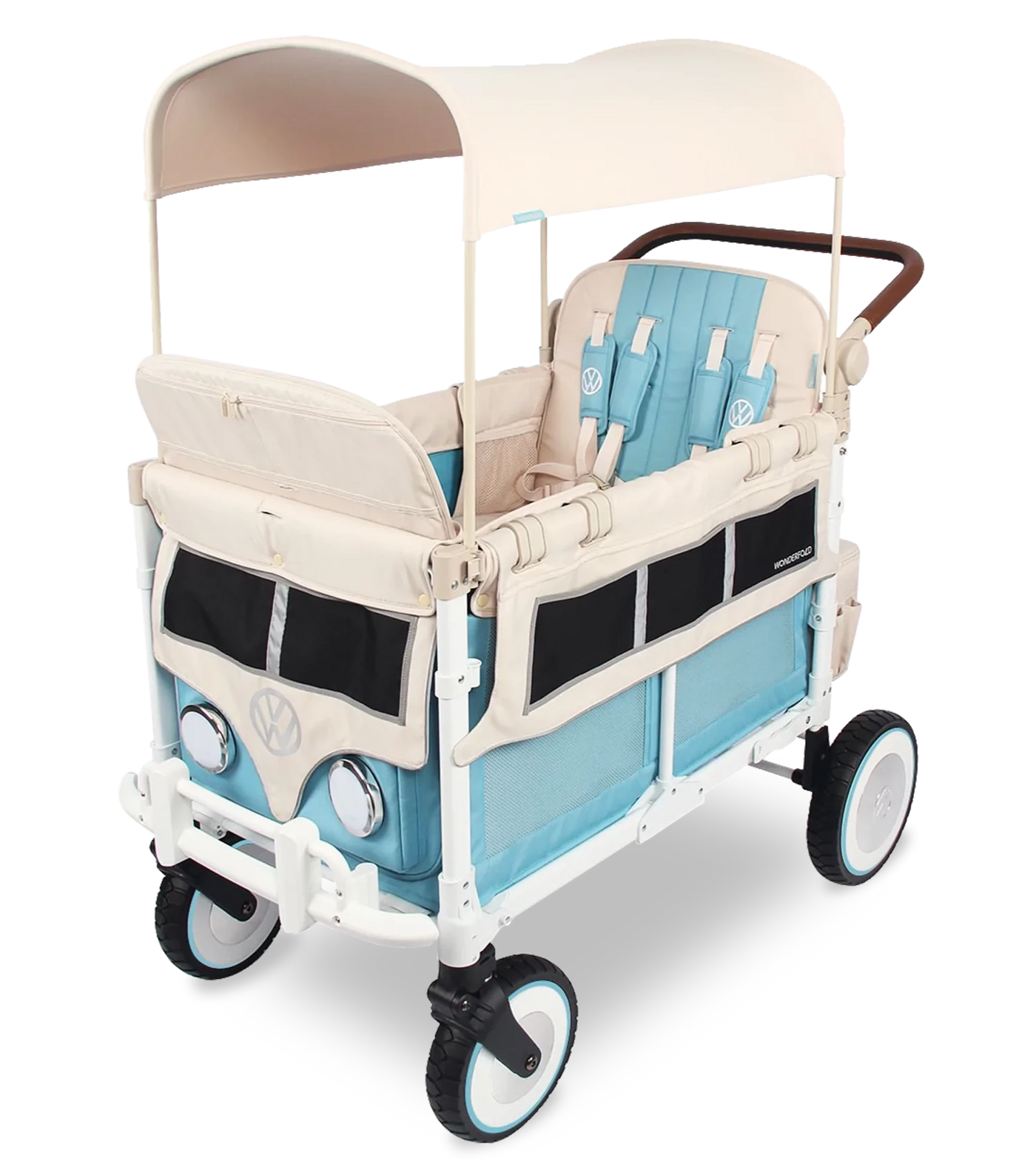 WonderFold Volkswagon Special Edition Quad Stroller Wagon