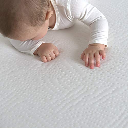 Bundle Of Dreams  EcoAir Organic Crib and Toddler Bed Mattress Breathable Hypoallergenic