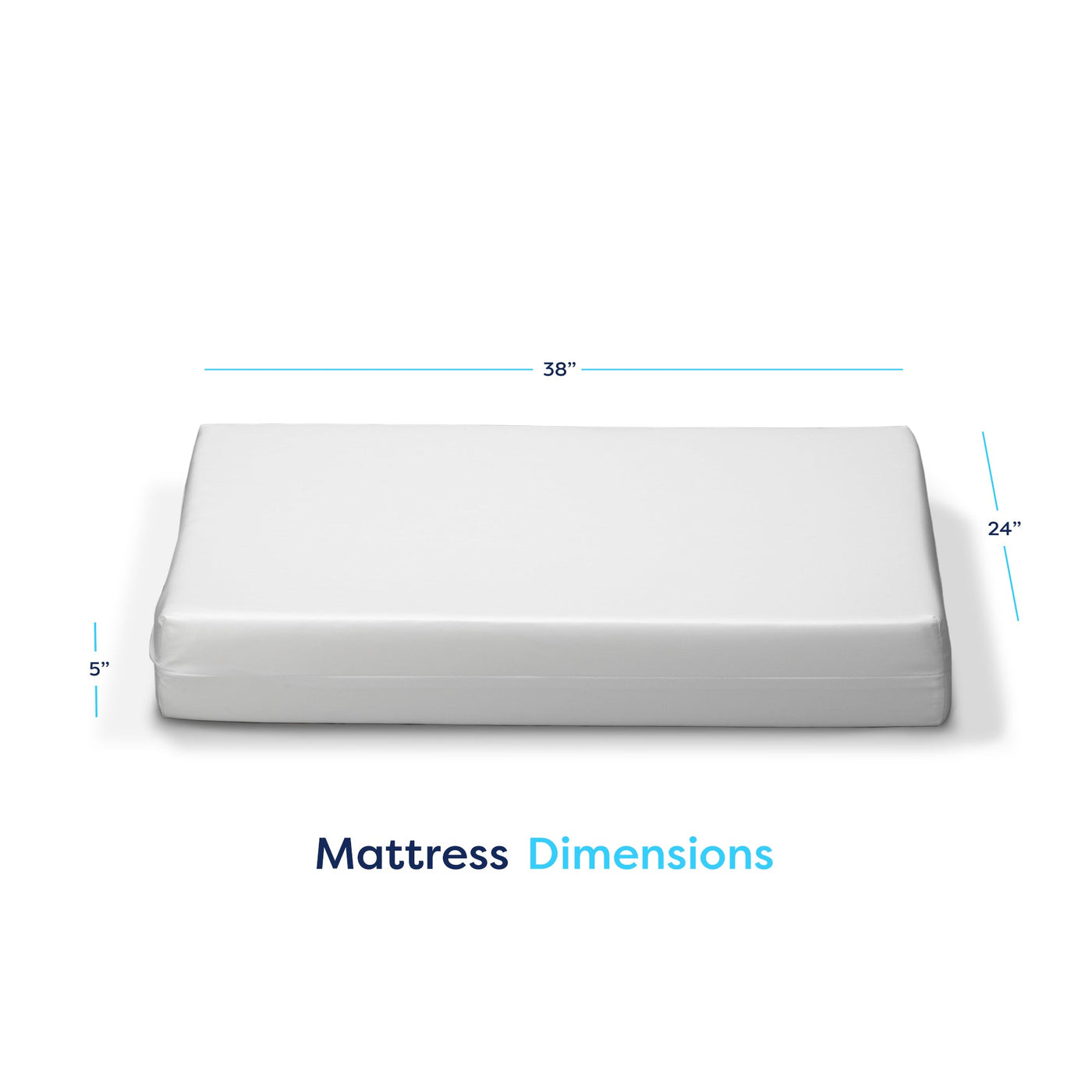 Moonlight Slumber Little Dreamer Mini Crib / Portacrib Mattress