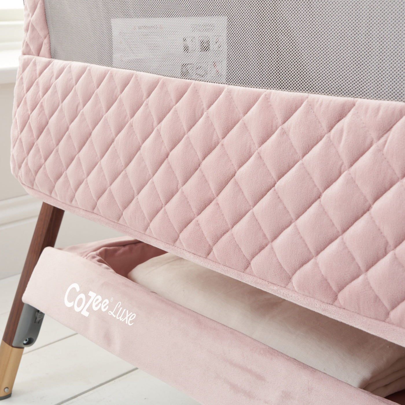 Tutti Bambini CoZee Luxe Bedside Crib