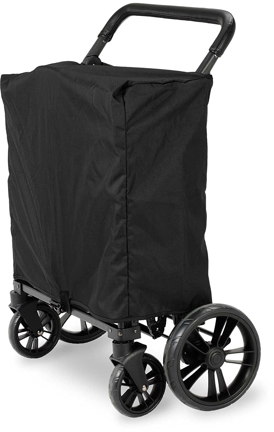 x4 push + pull stroller wagon WonderFold X4 Pull/Push Quad Stroller Wagon Navy