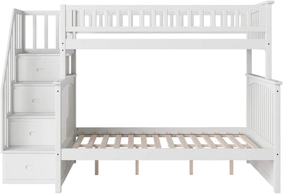 Atlantic Furniture Columbia Staircase Bunk Bed