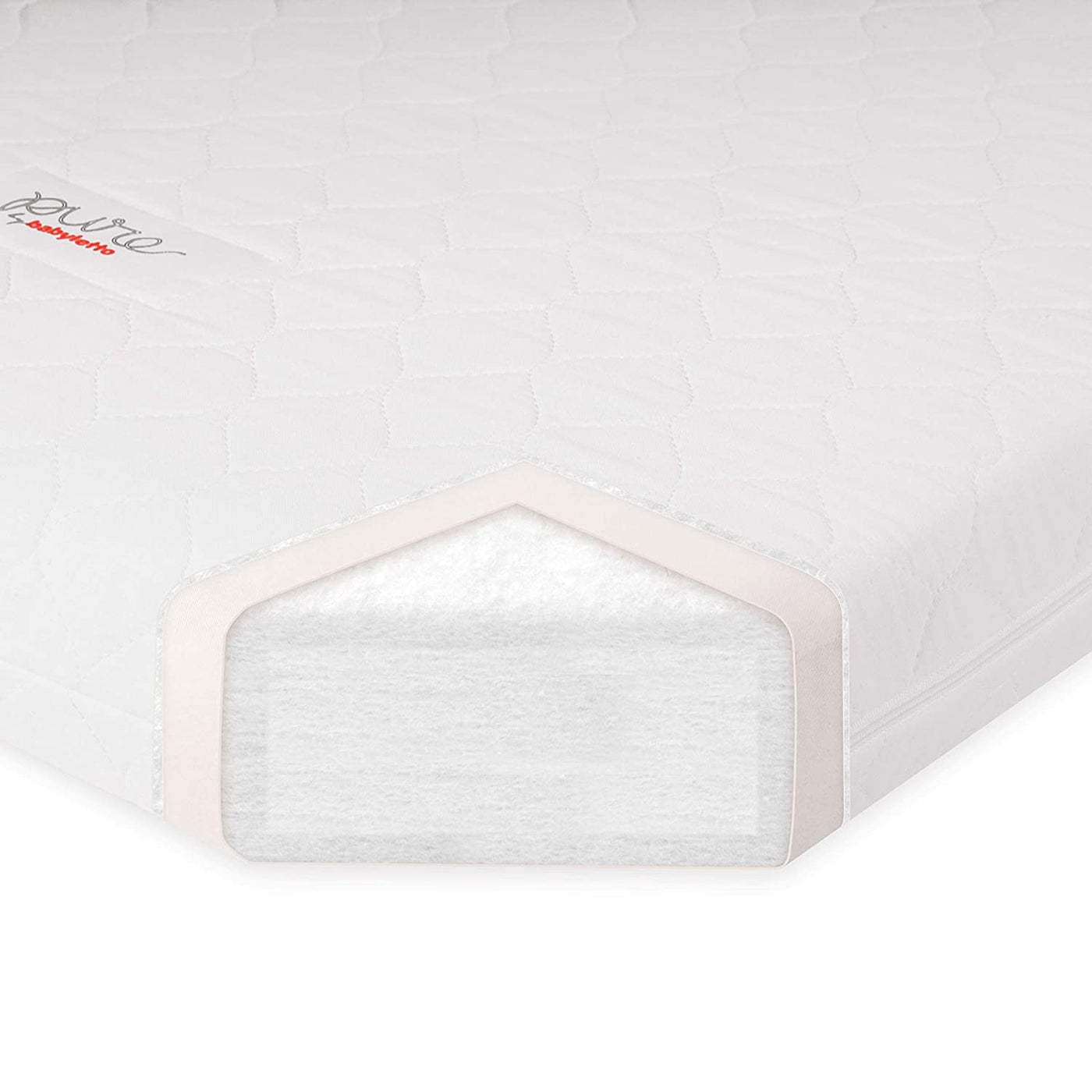 Babyletto Pure Core NonToxic Crib Mattress With Hybrid Cover