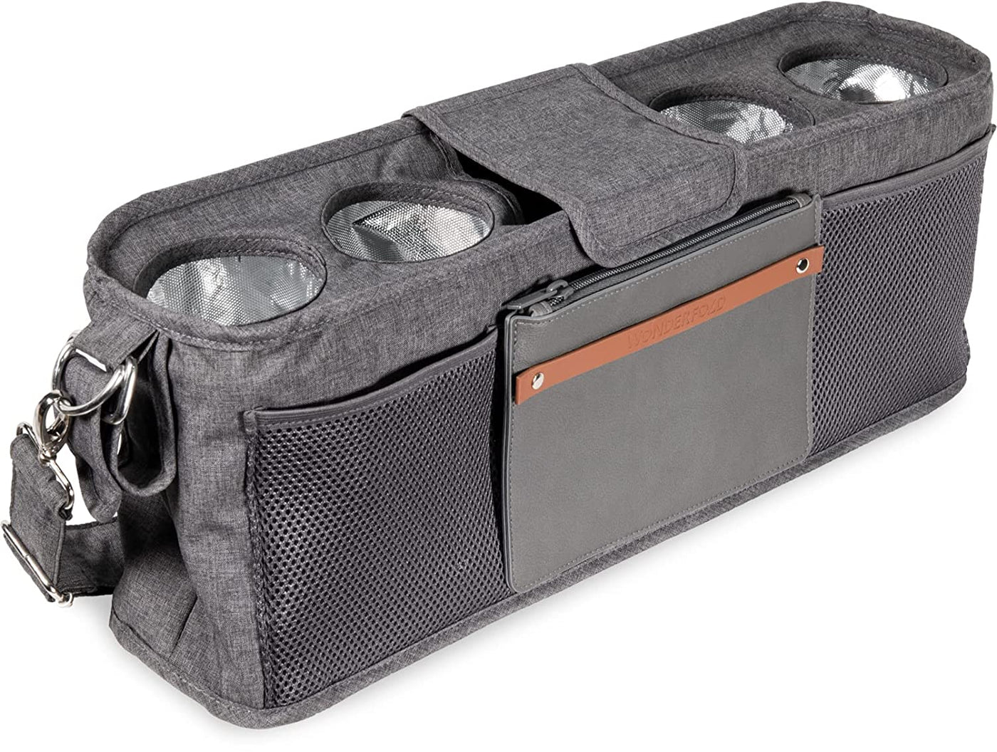 Parent Console with 4 Insulated Cup Holders