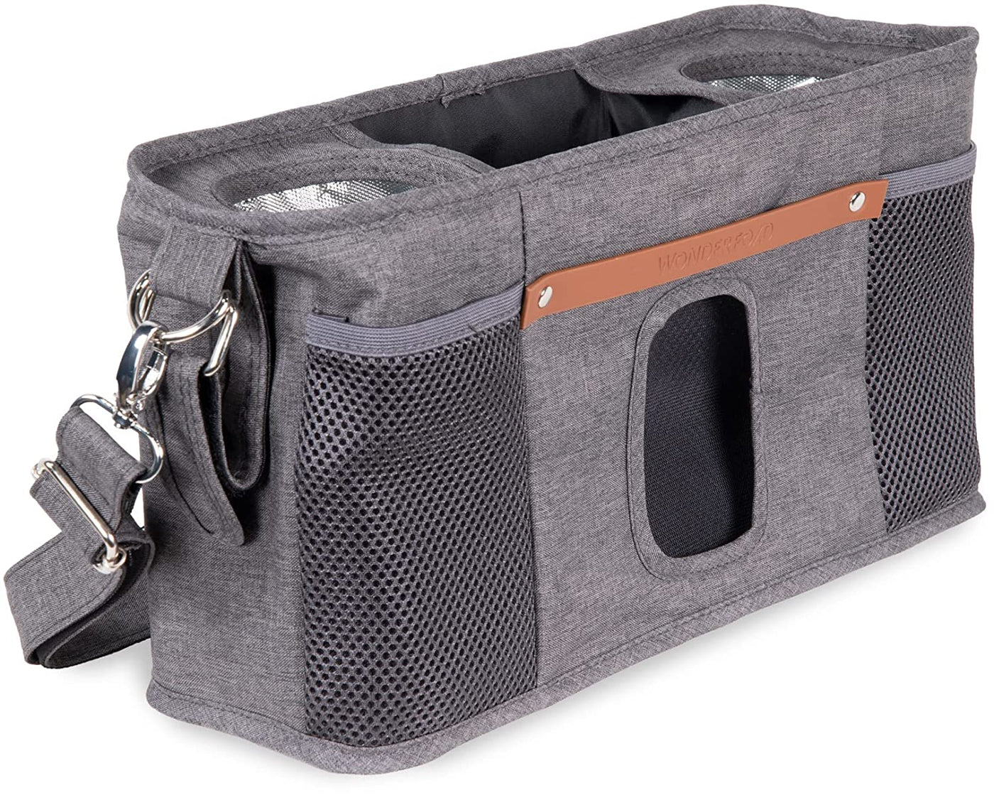 Parent Console with 2 Insulated Cup Holders