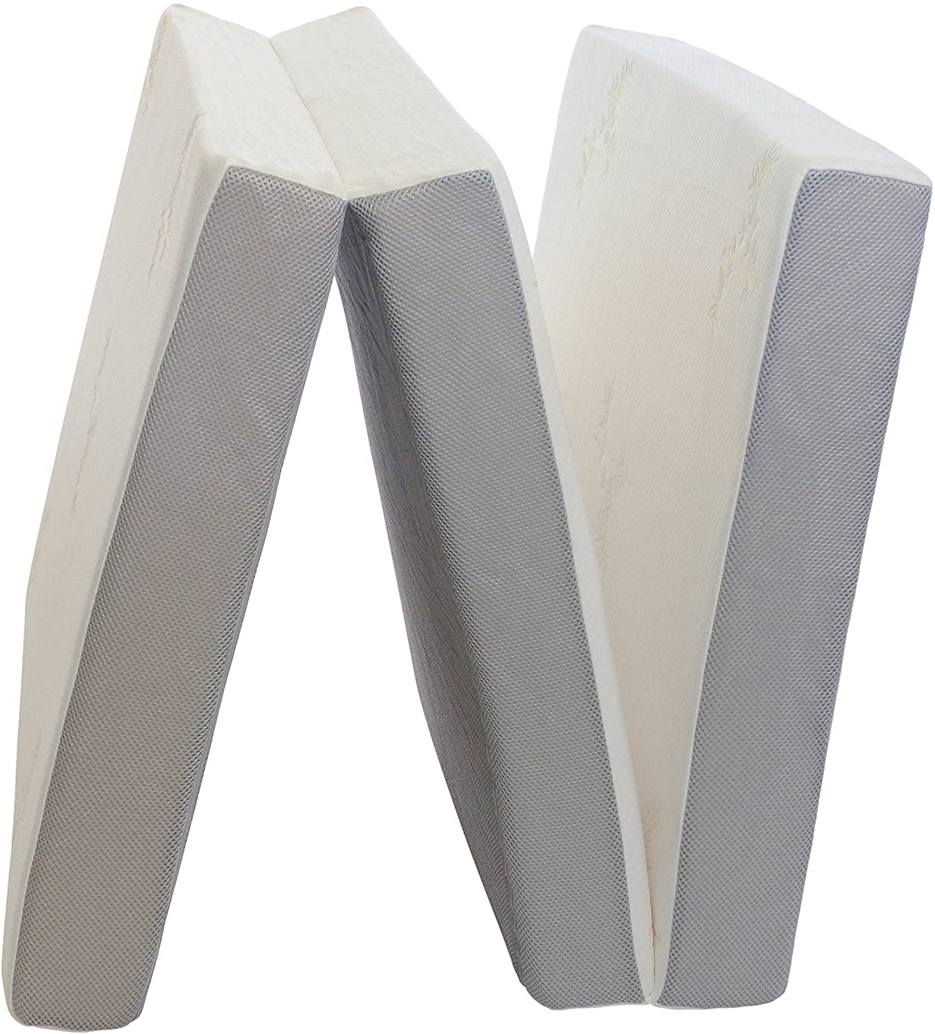 Milliard Tri 4 Inch Folding Mattress with Washable Cover Twin (75"x38"