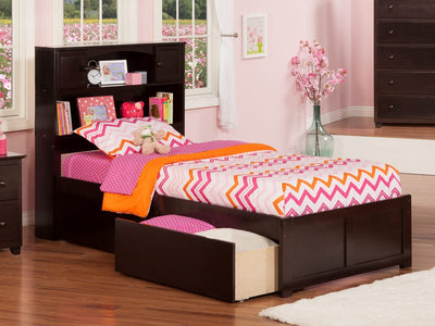 Newport bookcase Bed Twin