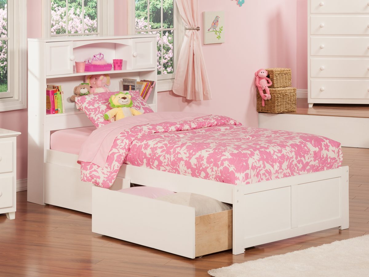 Newport bookcase Bed Twin