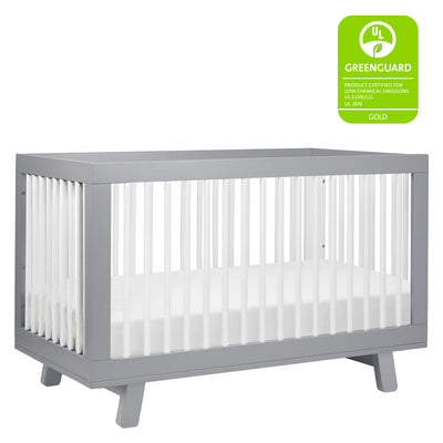 Hudson 3-in-1 Convertible Crib + Toddler Rail