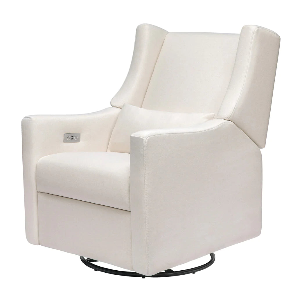 Million dollar baby alden swivel glider in feather grey 2025