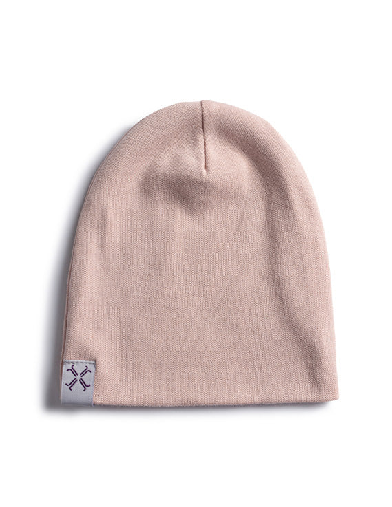 Blush Winter Knit Beanie