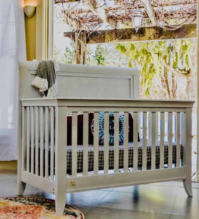 Milk Street  Cameo Sleigh 4-in-1 Convertible Crib