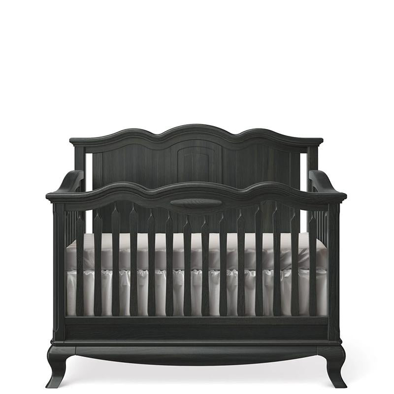 Romina Cleopatra Convertible Crib / Solid Back