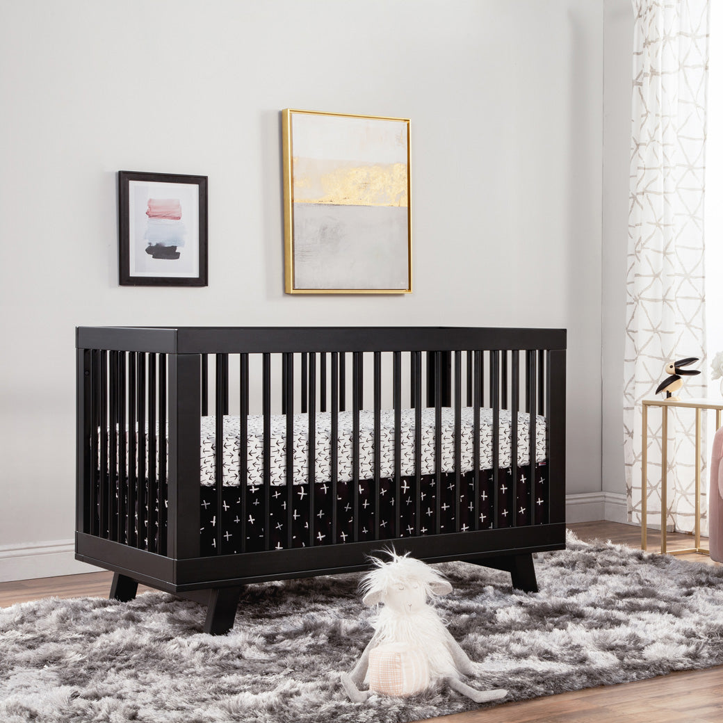 Hudson 3-in-1 Convertible Crib + Toddler Rail