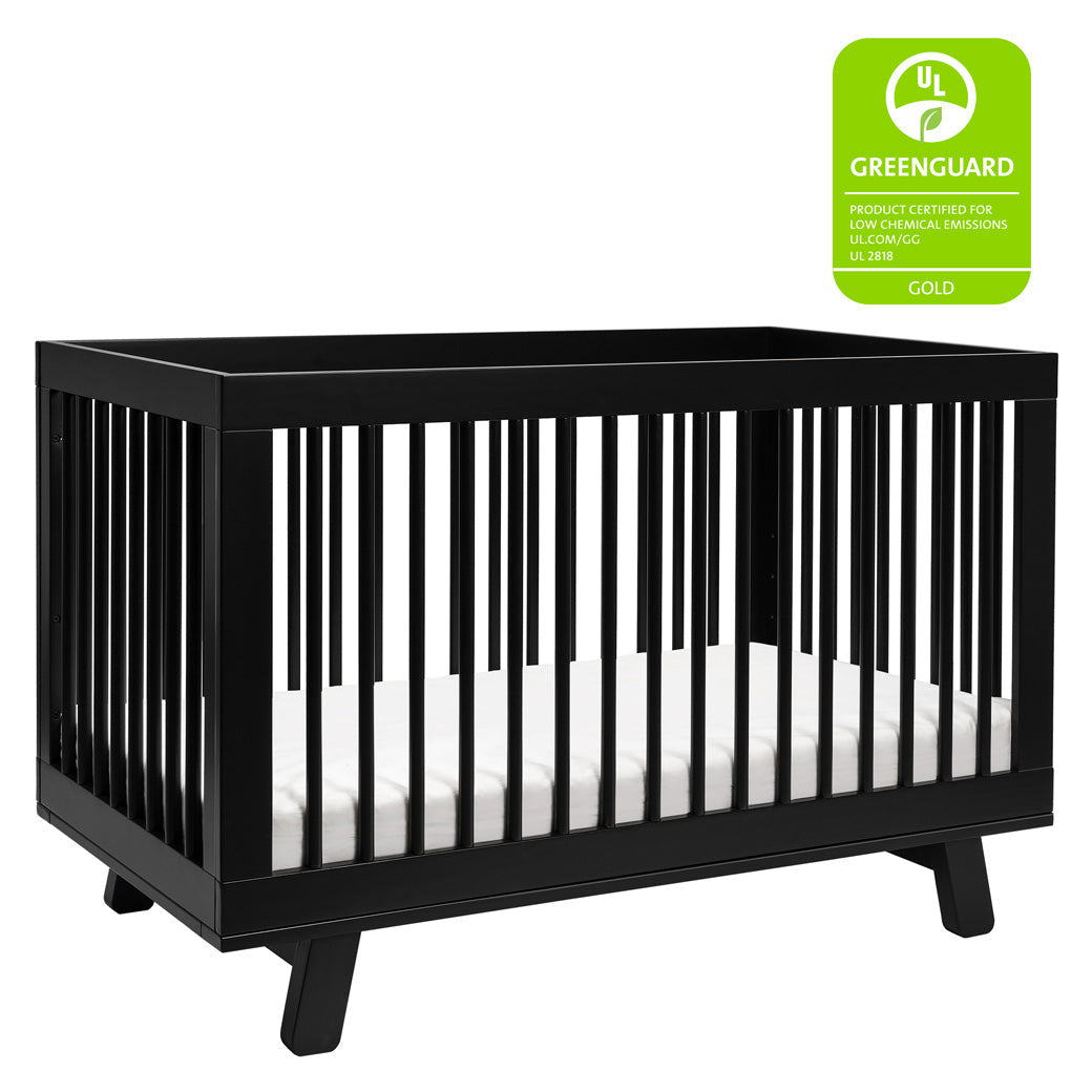 Hudson 3-in-1 Convertible Crib + Toddler Rail