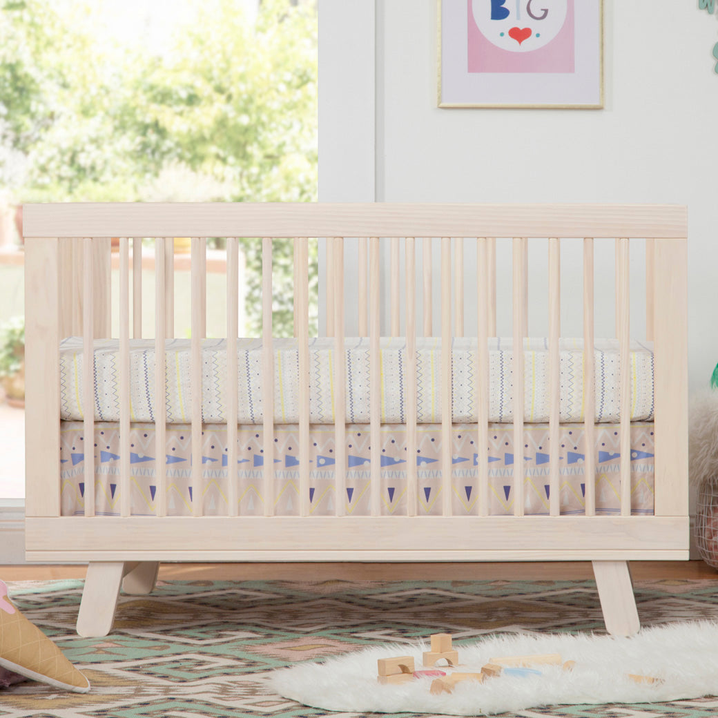 Hudson 3-in-1 Convertible Crib + Toddler Rail