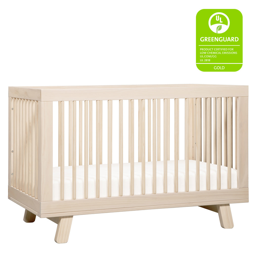 Hudson 3-in-1 Convertible Crib + Toddler Rail