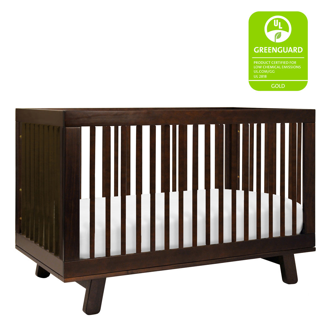 Hudson 3-in-1 Convertible Crib + Toddler Rail