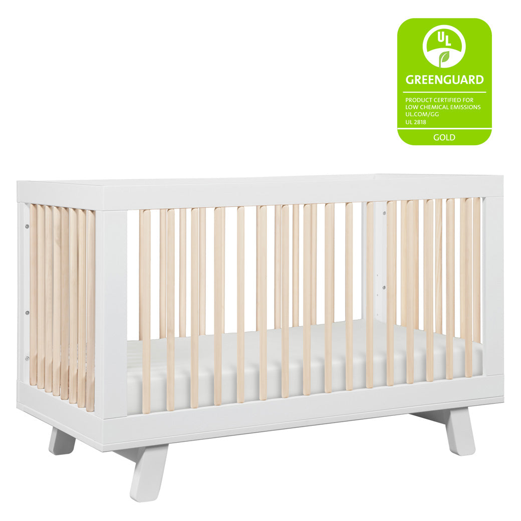 Hudson 3-in-1 Convertible Crib + Toddler Rail