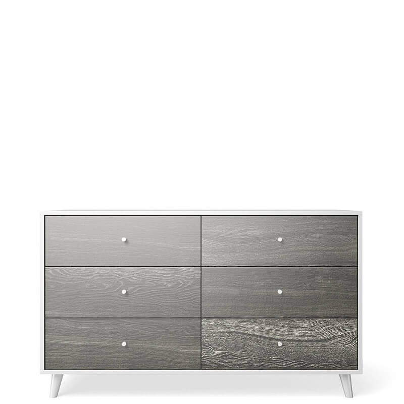 silver double dresser 6-Drawer 48" Double Dresser - On Sale - Overstock