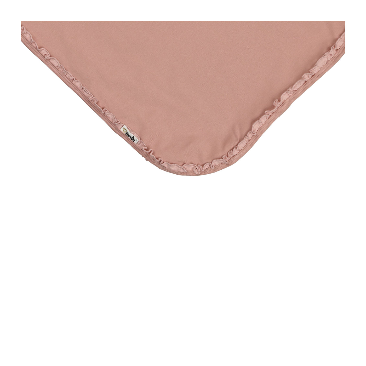 Ruffle Ruched Blanket Mauve