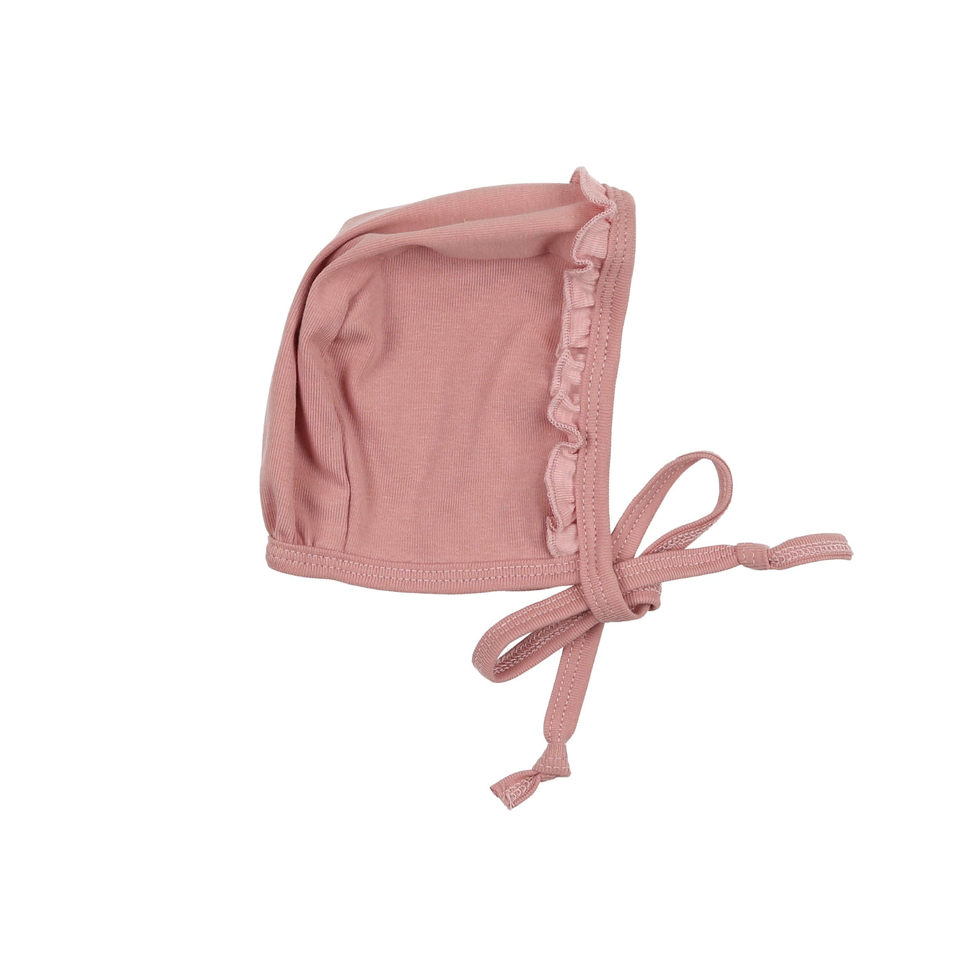 Ruffle Ruched Bonnet Mauve