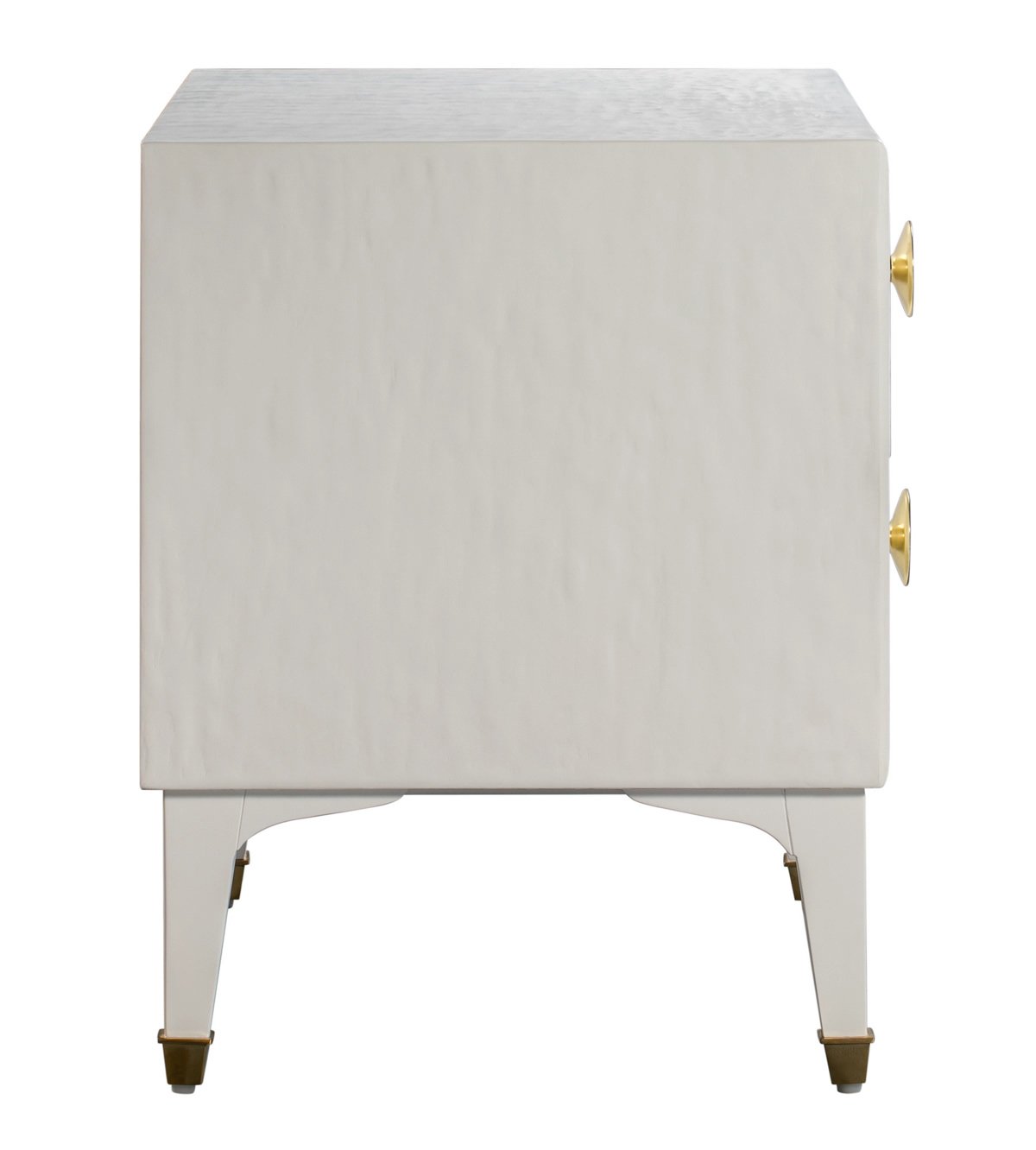 TOV Furniture Modern Divine White Nightstand TOVB44017