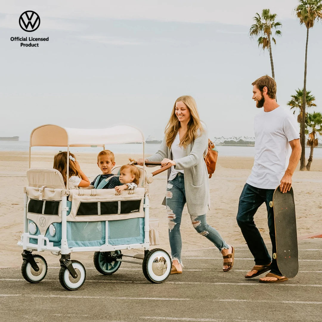 WonderFold Volkswagon Special Edition Quad Stroller Wagon