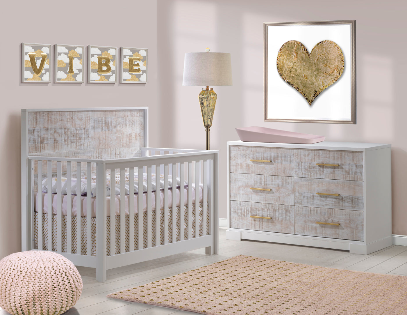 Nest Vibe 5-in-1 Convertible Crib