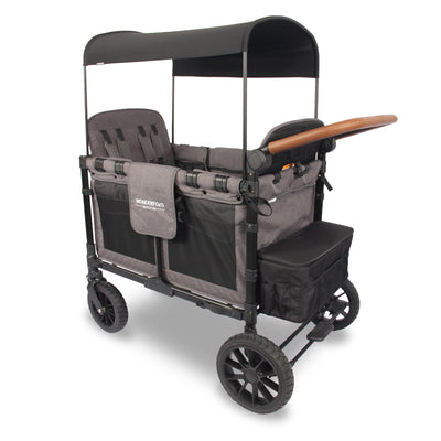 Wonderfold Wagon W4 Luxe Quad Stroller Wagon (4 Seater) - Grey