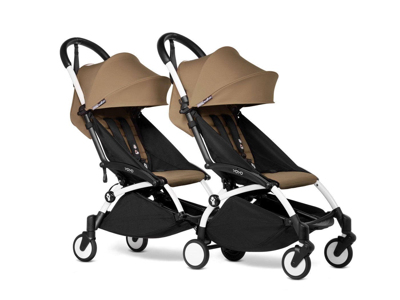 BABYZEN YOYO Double Stroller - White Frame