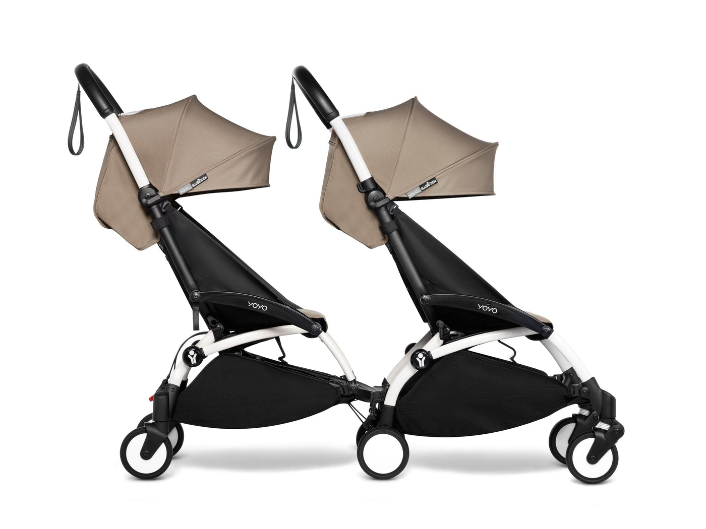 BABYZEN YOYO Double Stroller - White Frame