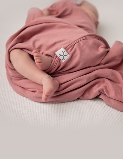 Jacqueline & Jac Rose Beanie & Blanket Set