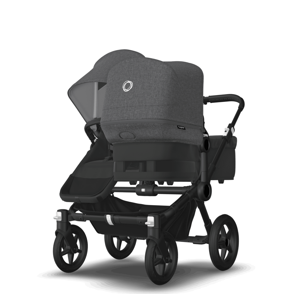 Bugaboo Donkey 5 Duo Complete Stroller - Black Base