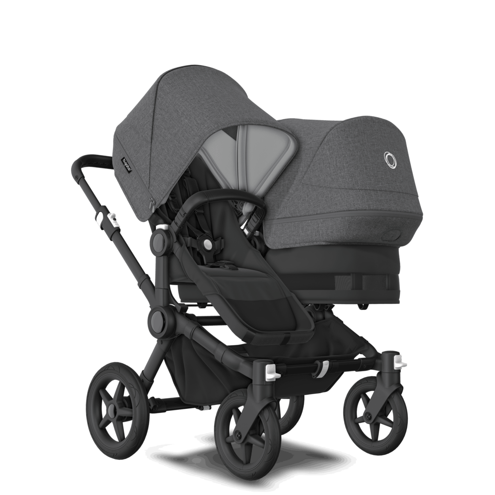 Bugaboo Donkey 5 Duo Complete Stroller - Black Base