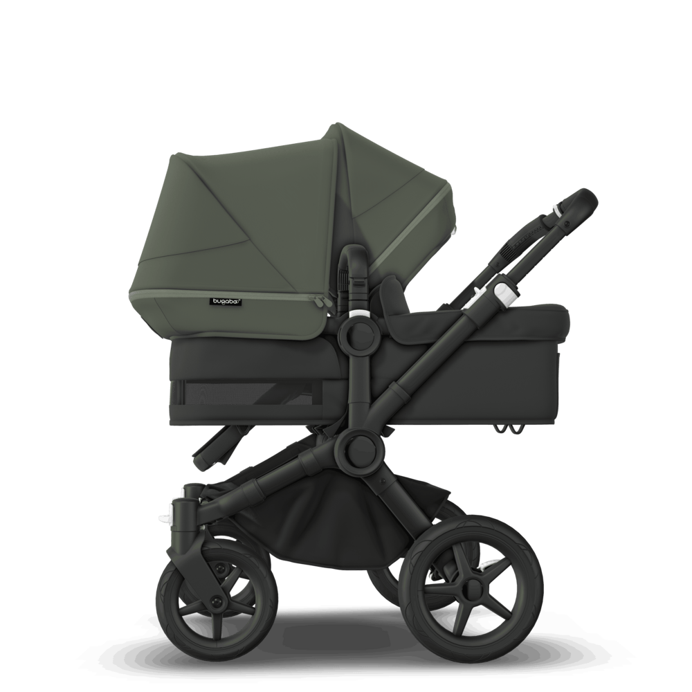 Bugaboo Donkey 5 Duo Complete Stroller - Black Base