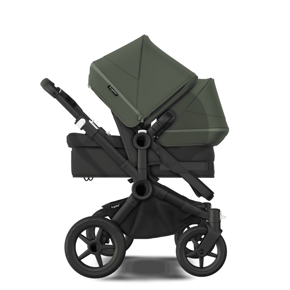 Bugaboo Donkey 5 Duo Complete Stroller - Black Base