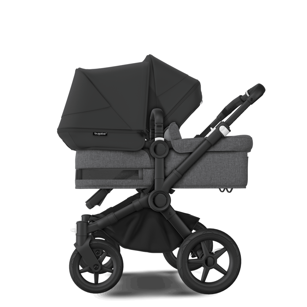 Bugaboo Donkey 5 Duo Complete Stroller - Black Base