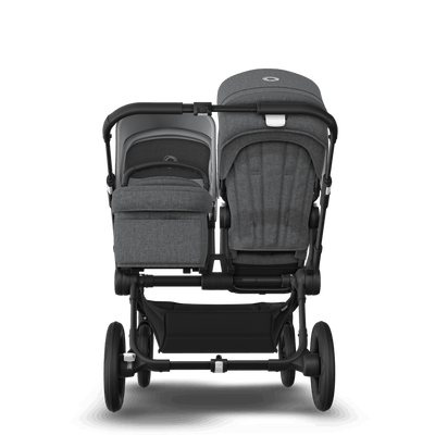 Bugaboo Donkey 5 Duo Complete Stroller - Black Base