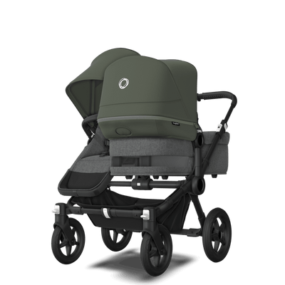 Bugaboo Donkey 5 Duo Complete Stroller - Black Base